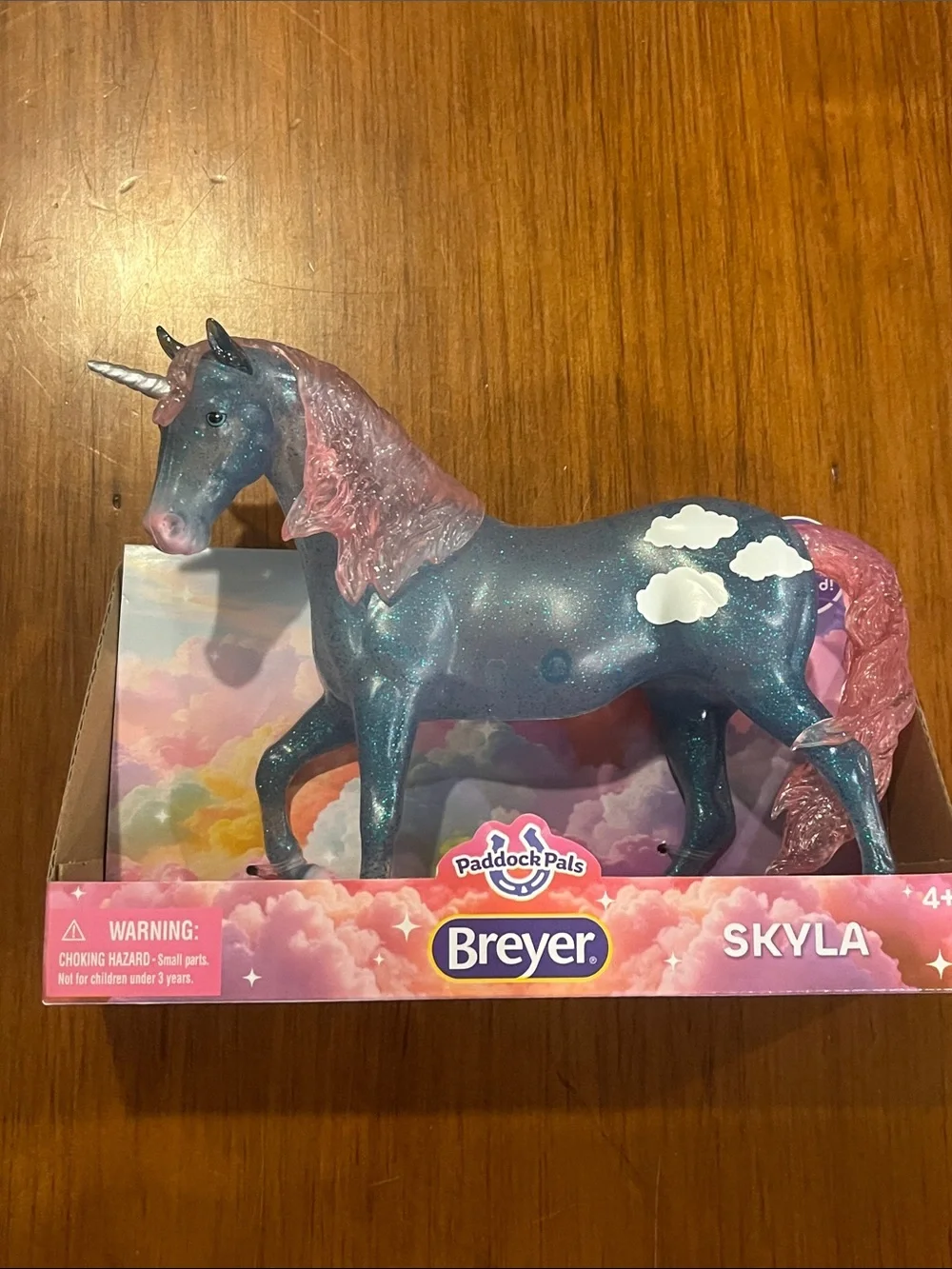 Breyer Paddock Pals Toy Horse Set Petal, Ocean, Skyla, Wisp and Shine new